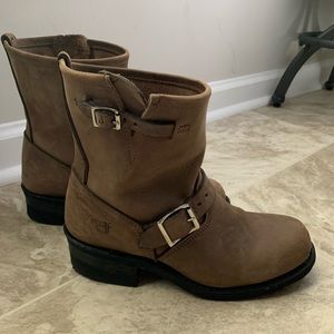 Frye Engineer 8R Boots Gaucho